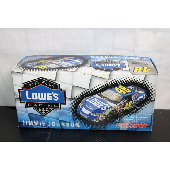 Team Lowe's Racing Car 48 With Original Packaging - Picture 1 of 11